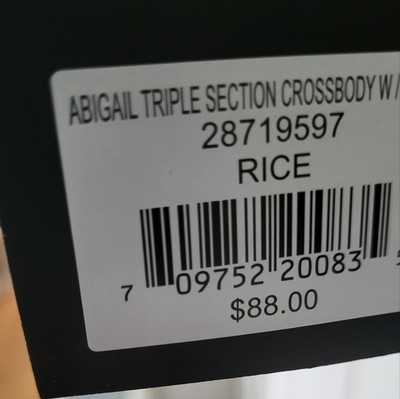 Nanette Lepore Abigail Triple Section Crossbody Bag - Picture 7 of 8